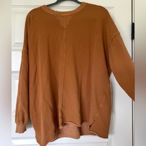 Burnt orange Aerie sweater